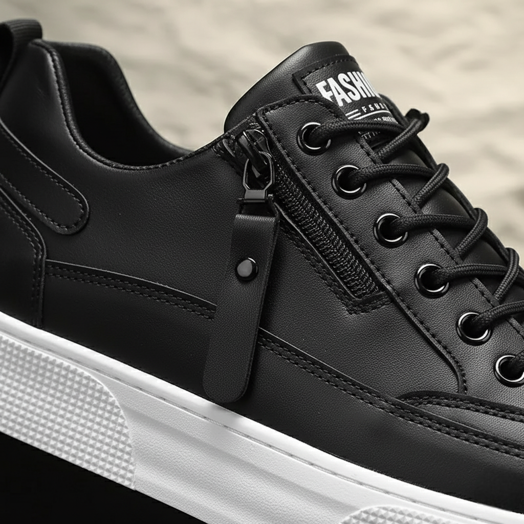 Harrington Lane Premium Leather Trainers